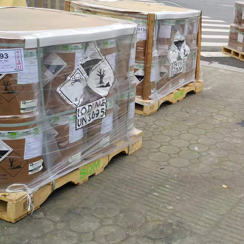 SQM进口碘和包装